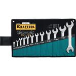 Набор рожковых гаечных ключей Kraftool 12 шт, 6 - 32 мм 27033-H12_z01 (артикул 19021746) – фото 1
