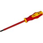 Отвертка диэлектрическая Ultra Grip SL 5,5 х 125 мм CR-V КОБАЛЬТ 646-454 (артикул 15536814) – фото 1