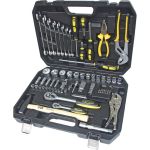 Набор инструмента ЭВРИКА 1*4""&1*2"", DR, 6-гранный, 72 предмета ER-80072 (артикул 16257641) – фото 1