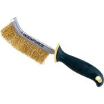 Ручная щетка по металлу в железном корпусе ROCKFORCE RF-34012133 (артикул 15995555) – фото 1
