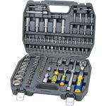 Набор инструмента 1/2 Dr и 1/4 Dr 94 предметов с 12 гранными головками KRAFT KT 700682 (артикул 15966148) – фото 1
