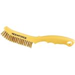 Щетка по металлу ROCKFORCE ручная, в пластиковом корпусе RF-340121214 (артикул 16137240) – фото 1