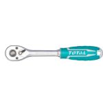 Ключ-трещотка TOTAL 1/4" THT106146 (артикул 15854650) – фото 1