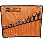 Набор комбинированных ключей Автоdело Черная Сталь 12 шт. 35121 13766 (артикул 16004693) – фото 1