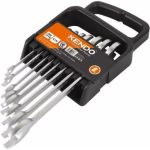 Набор рожковых ключей KENDO 6-22 мм 8 предметов 15747 (артикул 16425322) – фото 1