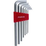 Набор дюймовых удлинненных Г-образных 7предметов шестигранников FORCE 5072LS (артикул 15870292) – фото 1