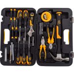 Набор инструментов для ремонтных работ JCB 27 предметов JST001 (артикул 24324105) – фото 1