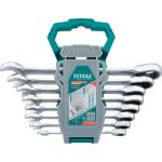 Набор ключей комбинированных трещоточных TOTAL THT102RK086 (артикул 15872354) – фото 1