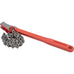 Односторонний цепной ключ с двойными губками REKON 4" 027004 (артикул 15603902) – фото 1