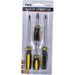 Набор отверток Park 4шт пластиковые рукоятки серия Simple 008361 (артикул 16444254) – фото 1