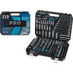 Набор инструментов STARTUL PRO Le Mans 1/4"", 3/8"", 1/2"" 6 граней, 219 предметов PRO-219L (артикул 23727567) – фото 1