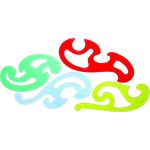 Лекала РАНТИС 4 шт, прозрачные РНЛ01 (артикул 23178009) – фото 1