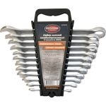 Набор ключей комбинированных AV Steel 12 предметов ЕВРО AV-031121 (артикул 15789882) – фото 1