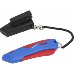Безопасный нож WORKPRO в чехле, трапециевидные лезвия WP213010 (артикул 23306571) – фото 1