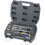 Набор инструмента 1/2 Dr 26 предметов KRAFT KT 700302 (артикул 15966142) – фото 1