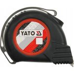 Рулетка YATO 5м х 25мм, автостоп, магнит, обрезиненный корпус YT-7111 (артикул 23140803) – фото 1