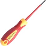 Диэлектрическая отвертка ProsKit SD-810-S2.5, аналог SD-800-S2.5, 1000 В, - 2.5x75 С00040182 (артикул 22677135) – фото 1