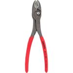 Захватные клещи Knipex TwinGrip, 4 - 22 мм, чернённые, длина 200 мм, обливные рукоятки, KN-8201200 (артикул 18657348) – фото 1