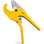 Труборез DELI dl2509 для пластиковых труб 63 мм, сталь 3cr13, рукоять из алюминиевого сплава, храповой механизм 118720 (артикул 26665994) – фото 1