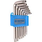 Набор Г-образных ключей TORX KING TONY T10-T40 с отверстием 7 предметов 20407PR (артикул 15507425) – фото 1