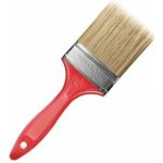 Плоская кисть Управдом ""Varnish Aqua"" 100 мм, искусственная щетина, пластиковая ручка 4100000575 (артикул 22766391) – фото 1