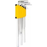 Набор сверхдлинных шестигранных ключей DELI dl3089 1,5-10 мм, материал Cr-V, 9 шт. 104478 (артикул 23753229) – фото 1