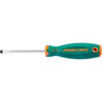 Стержневая шлицевая отвертка Jonnesway D71S6100 ANTI-SLIP GRIP, SL6.5x100 мм 49954 (артикул 15958148) – фото 1