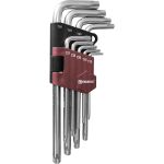 Набор торцевых ключей Thorvik TK9S TORX, Т10-T50, 9 предметов 53120 (артикул 16296028) – фото 1