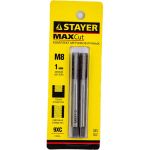 Комплект метчиков Stayer MASTER сталь 9ХС М8х1.0 2 шт 28025-08-1.0-H2 (артикул 15923998) – фото 1
