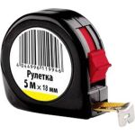 Рулетка Россия 5 м х 18 мм, пластиковый корпус 31322 (артикул 16162585) – фото 1