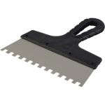 Зубчатый шпатель нержавеющая сталь 200мм зуб 8х8мм Jettools 6303К (артикул 16368690) – фото 1