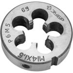 Круглая машинно-ручная плашка Зубр "ЭКСПЕРТ" М14 x 1.5 4-28023-14-1.5 (артикул 13916425) – фото 1