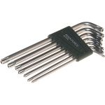 Набор TORX экстрадлинных ключей ROCKFORCE Т10Н-Т40Н с отверстием 7пр. RF-5071TL (артикул 16281398) – фото 1