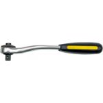 Трещотка VOREL с изогнутыми ручками, 1/4"", 72 зубца CrV 53571 (артикул 15746208) – фото 1