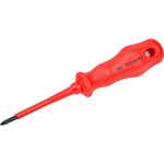 Диэлектрическая отвертка IEK ARMA2L 3 PZ1x80 K2 A2L3-SC30-K2-PZ-10-080 (артикул 25774575) – фото 1