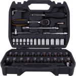 Набор торцевых ключей DELI DL1046 1/4 46 шт. 98327 (артикул 23397531) – фото 1