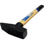 Слесарный молоток vertextools 400 г, квадратный боек, деревянная рукоятка 10-15-400 (артикул 24404379) – фото 1