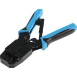 Кримпер для обжима клемм ТУНДРА RJ-45 8P, RJ-12 6P, RJ-10 4P, вертикальный обжим 4476071 (артикул 16699791) – фото 1