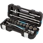 Набор инструментов GROSS 24 предмета, 120 зубьев, CrV, 1/2 14147 (артикул 16851667) – фото 1