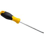 Крестовая отвертка DELI DL635125 PH1x125мм (магнит, TPR+PP ручка) 98365 (артикул 23396661) – фото 1