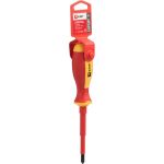 Отвертка EKF Expert PH2x100 мм 1000 В ph-2-100-exp-in (артикул 15831922) – фото 1