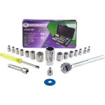 Набор инструментов Помощник 21пр. 1/4"3/8"(6гр)(4-17мм) P019K(51118) (артикул 28600478) – фото 1