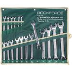 Набор комбинированных ключей ROCKFORCE 18 предметов, на полотне RF-5181P (артикул 25871045) – фото 1