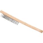 Корщетка с деревянной ручкой FIT IT 5-ти рядная 38405 (артикул 15097867) – фото 1