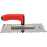 Гребёнка из нержавеющей стали с ручкой COMENSAL BRAVO SOFT 130х270 8х8 904-00 (артикул 16258879) – фото 1
