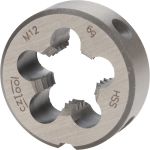 Плашка Bucovice Tools М12 шаг 1.75мм HSS 25x9мм 260120 (артикул 26892416) – фото 1