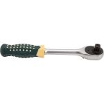 Реверсивная трещотка с резиновой ручкой 1/2 ROCKFORCE RF-80242 (артикул 15995871) – фото 1