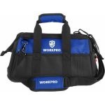 Сумка для инструмента WORKPRO 640D 420x230x270 мм, с широким горлом, на молнии, с пластиковым дном WP281007 (артикул 23424099) – фото 1