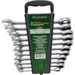 Набор ключей комбинированных трещоточных ROCKFORCE 8-19мм RF-51112 (артикул 16019221) – фото 1