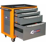 Инструментальная тележка Toollbox серии standart TBS-4 RAL 2008 (артикул 23388447) – фото 1